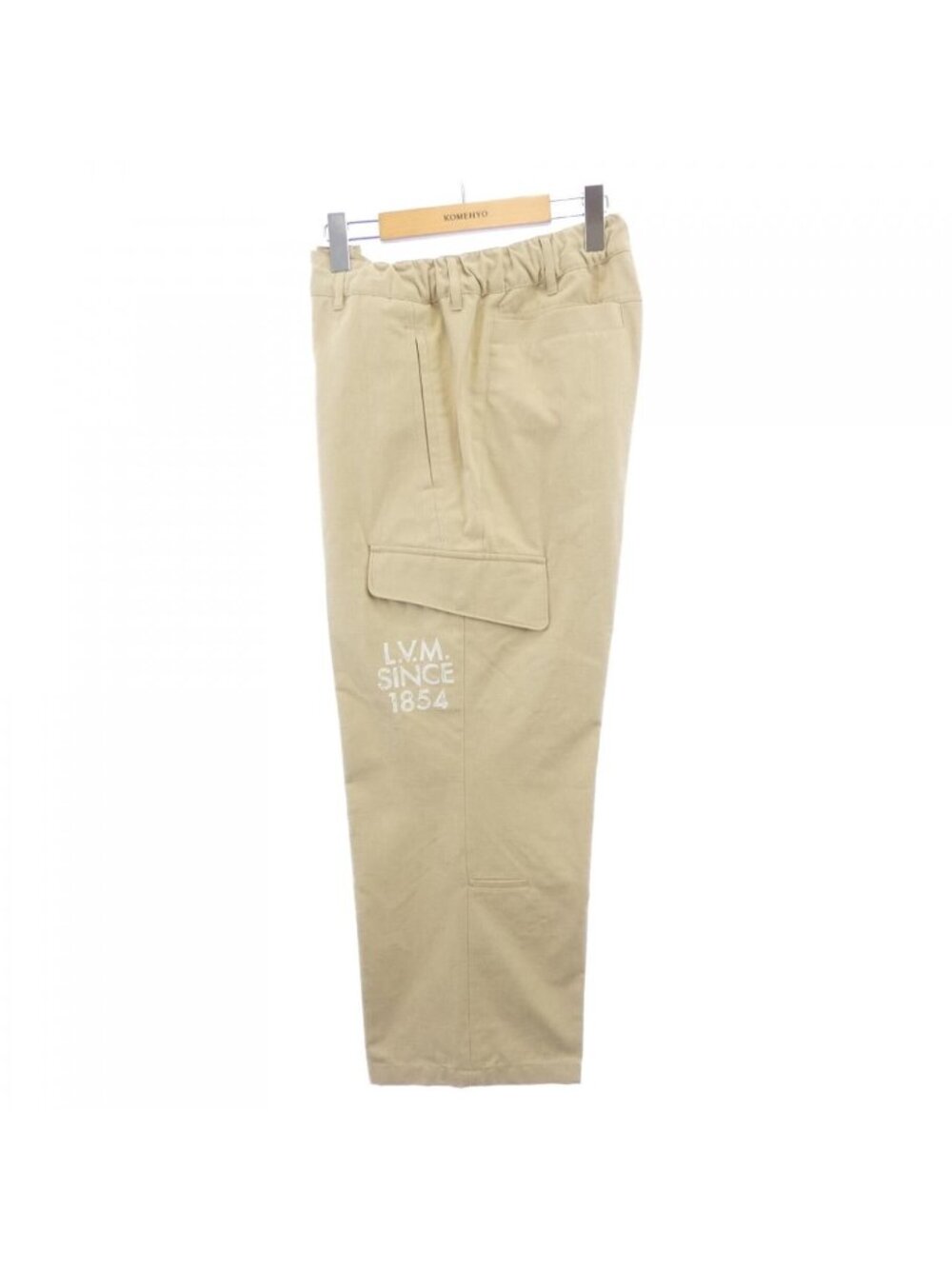 Louis Vuitton Embroidered Cotton Cargo Pants